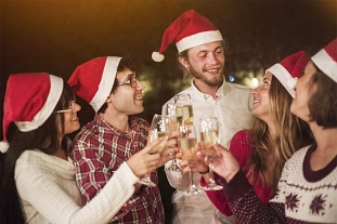 Weihnachtsfeier © Designt by Freepik